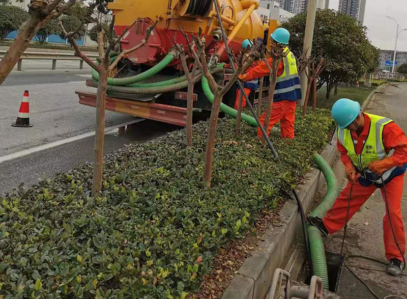 大祥市政管道清淤